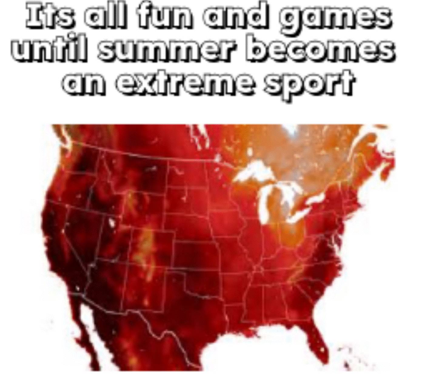 Meme from 3rd plac winner in climate meme contest 2025